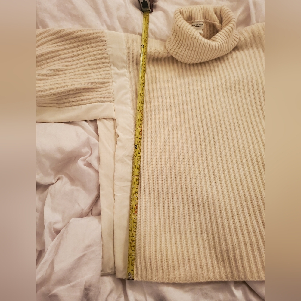 Luscious Chunky 100% Cashmere Club Monaco Turtleneck - Picture 11 of 11